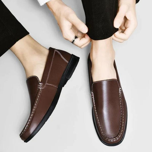 Men’s Original Leather Classic Slip-On Loafers – 2015