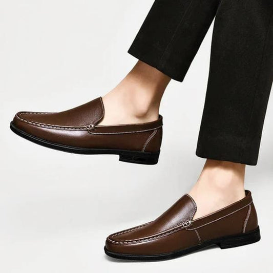 Men’s Original Leather Classic Slip-On Loafers – 2015