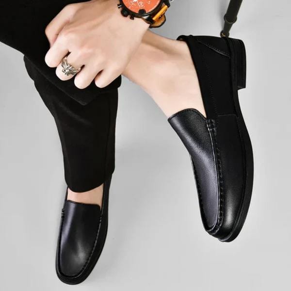 Men’s Original Leather Classic Slip-On Loafers – 2015