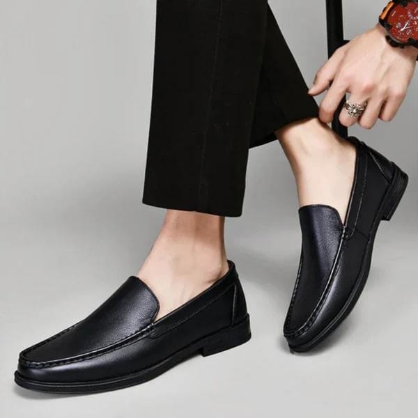 Men’s Original Leather Classic Slip-On Loafers – 2015