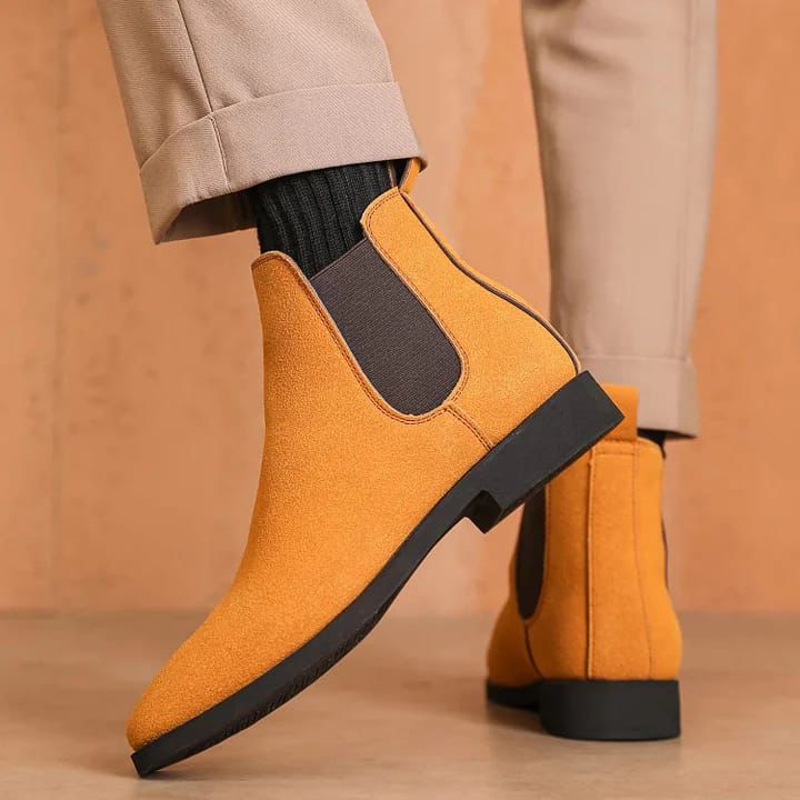 Men’s Suede Chelsea Boots - 2226