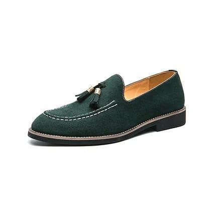 Men’s Suede Tassel Loafers - 4565