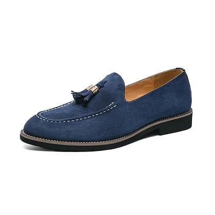 Men’s Suede Tassel Loafers - 4565